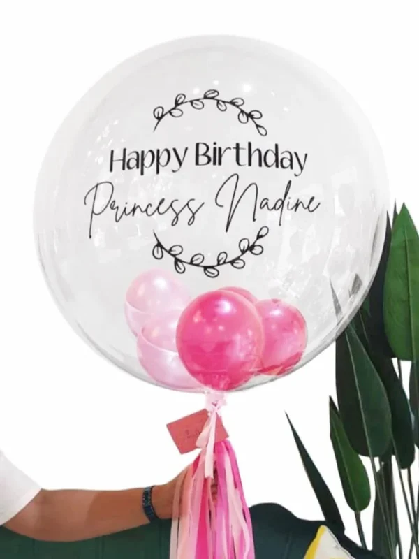 Ameera 24 Inch Bubble Balloon Set