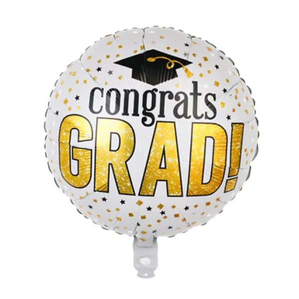Congrats Graduation Foil Balloon 18 Inch 1012