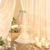 Champagne Tulle Backdrop Curtain