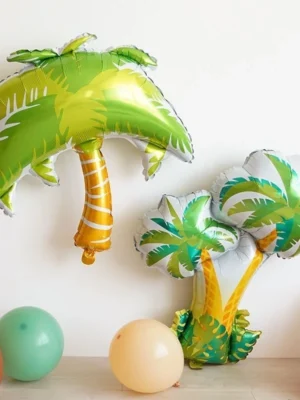 Palm Tree Safari Theme Cloud Balloons