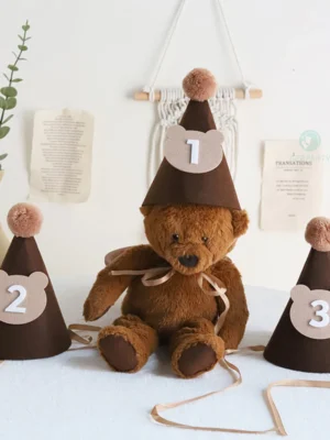 Fabric Number Birthday Hat