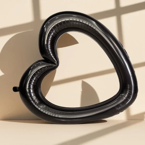 Love Heart Number Foil Balloon 133cm