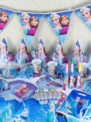 Frozen Theme Birthday Party Set 6s