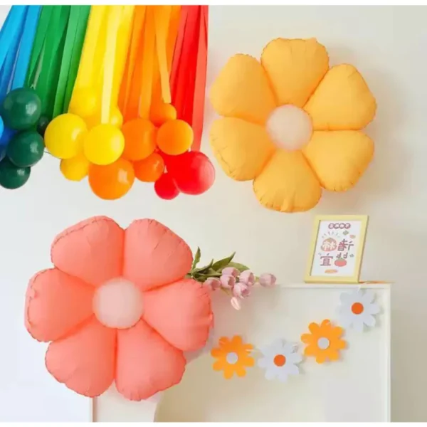 Daisy Print Latex Balloon Set 10pcs